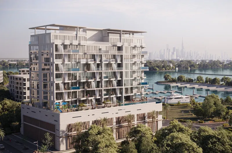 Exterior at Iluka Residences in Dubai Islands Dubai