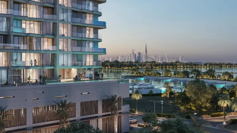 Exterior at Iluka Residences in Dubai Islands Dubai