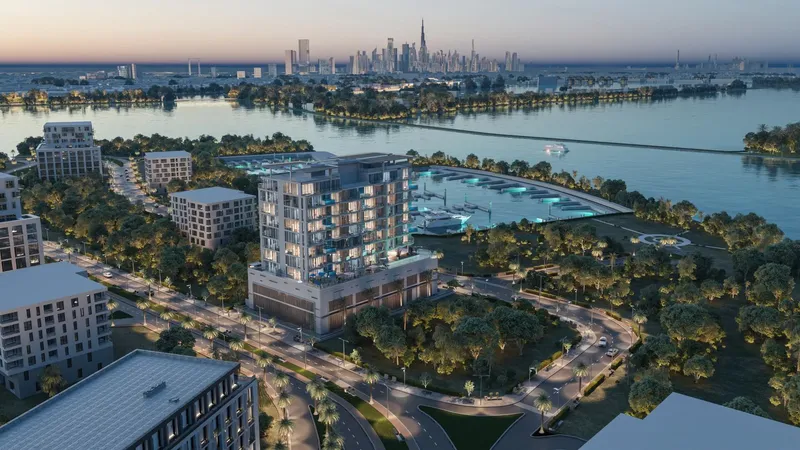 Exterior at Iluka Residences in Dubai Islands Dubai