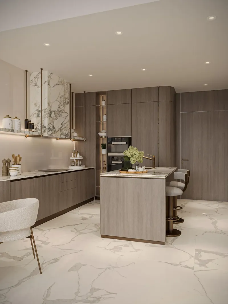 Interior at Iluka Residences in Dubai Islands Dubai