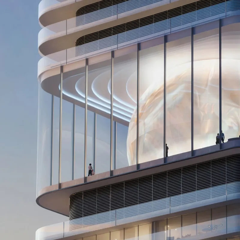 Exterior at Inaura Hotels & Residences Downtown in Downtown Dubai Dubai