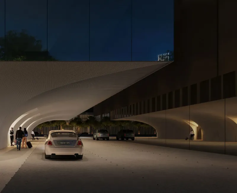 Exterior at Inaura Hotels & Residences Downtown in Downtown Dubai Dubai
