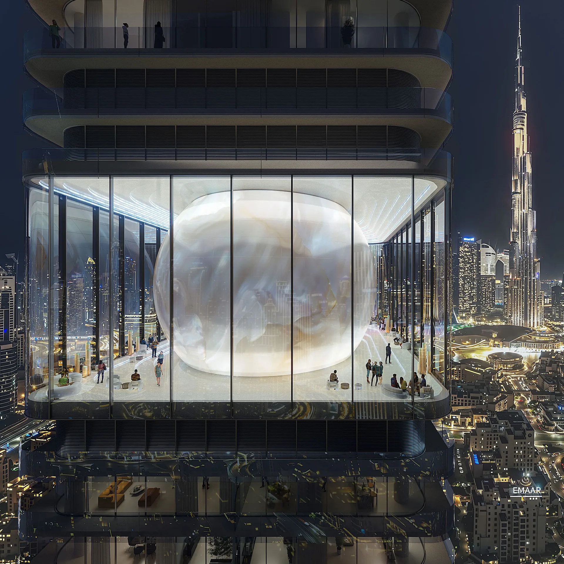 Exterior at Inaura Hotels & Residences Downtown in Downtown Dubai Dubai