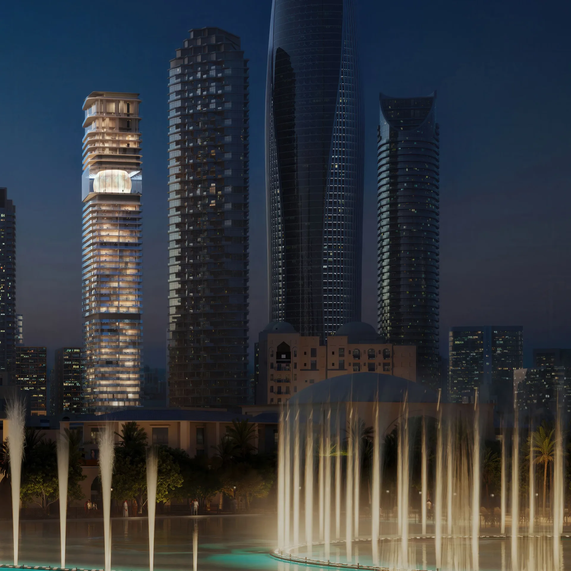 Exterior at Inaura Hotels & Residences Downtown in Downtown Dubai Dubai