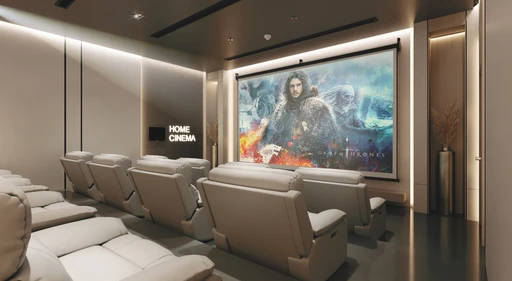 Indoor Cinema amenity image at Saray Prime Residence