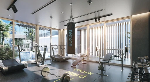Indoor Gym amenity image at Saray Prime Residence