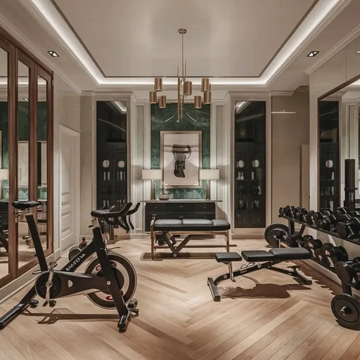 Indoor Gym amenity image at Elanora by Zoya