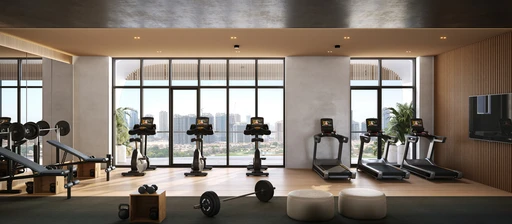 Indoor Gym amenity image at RR Grand