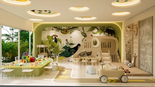 Indoor Kids' Play Area amenity image at Vincitore Wellness Estate