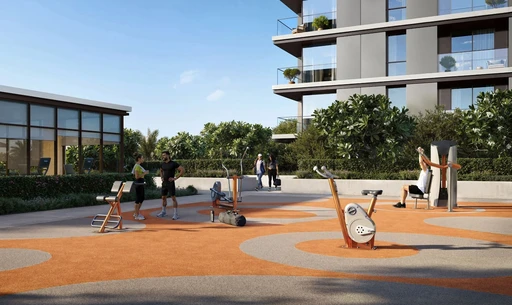 Indoor & Outdoor Gym amenity image at Montiva by Vida
