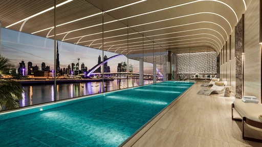 Indoor Pool And Pool Lounge amenity image at Casa Canal