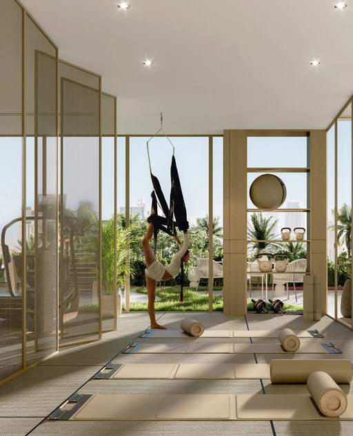 Indoor Yoga Studio amenity image at Arka Enclave Residences by Atmosphere Living