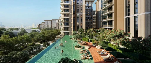 Infinity Edge Pool & Deck amenity image at Expo Valley Views