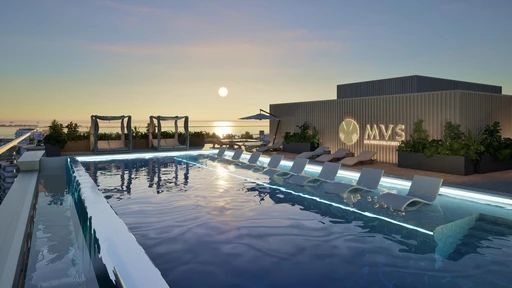 Infinity Pool amenity image at Sea Legend Tower One