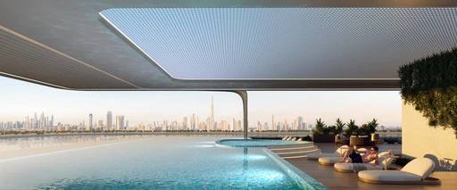 Infinity Pool amenity image at Arka Enclave Residences by Atmosphere Living