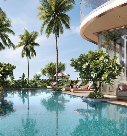 Infinity Pool amenity image at The Central Uptown