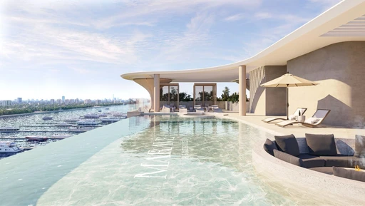 Infinity Pool amenity image at Maravea Residences