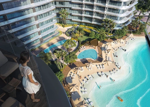 Infinity Pool amenity image at Binghatti Hills
