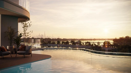 Infinity Pool amenity image at Iluka Residences