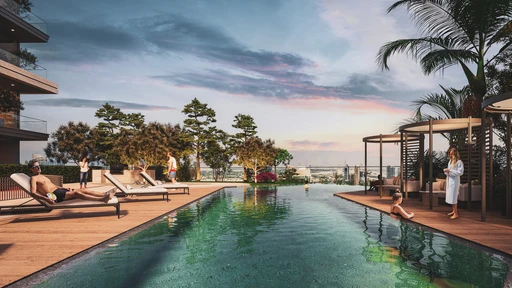 Infinity Pool amenity image at Firoza