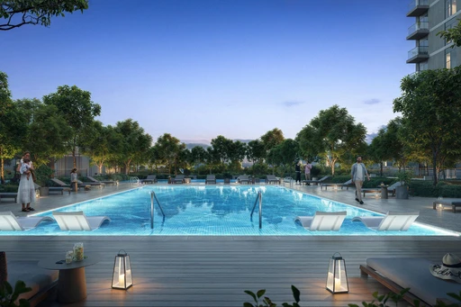 Infinity Pool & Pool Deck amenity image at Golf Hillside