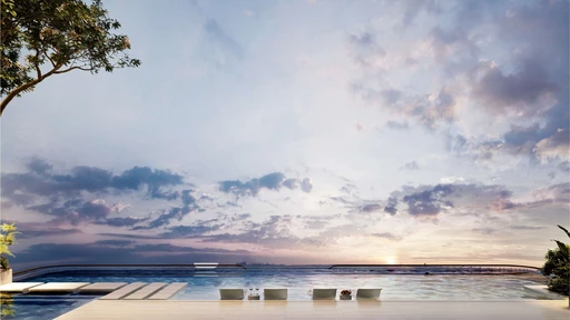 Infinity Swimming Pool amenity image at Urban Horizon