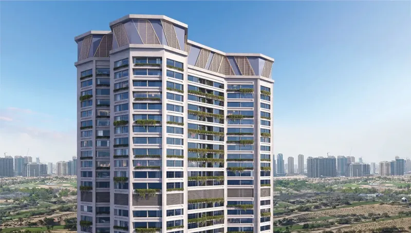Exterior at Infinity Tower in Ajman