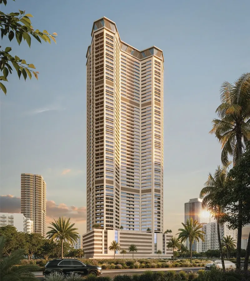 Exterior at Infinity Tower in Ajman