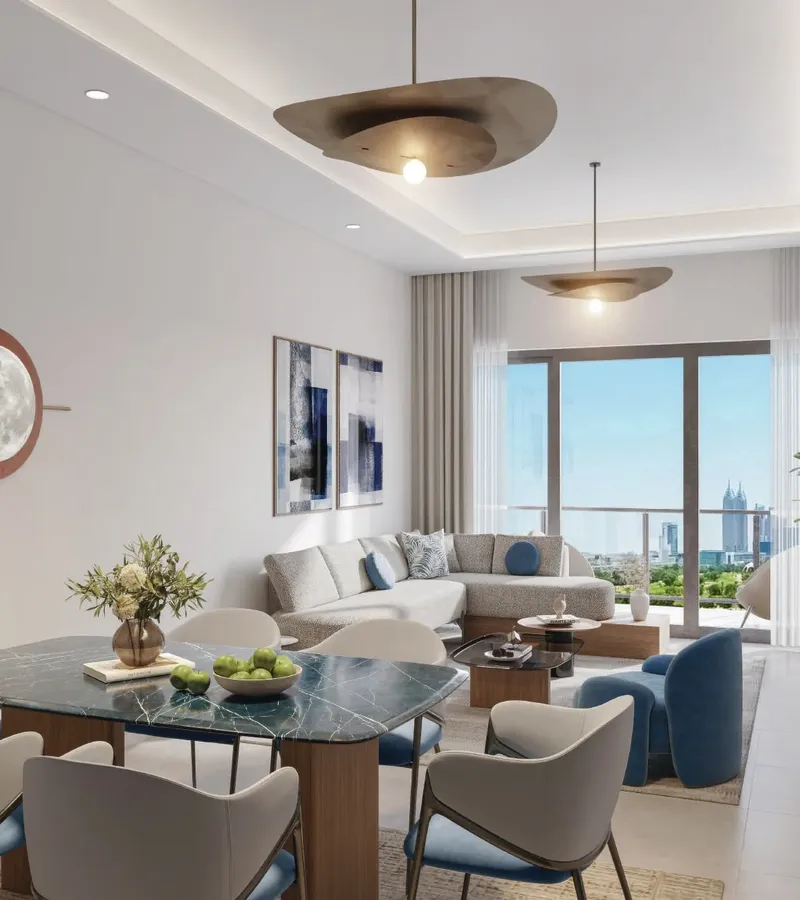 Interior at Infinity Tower in Ajman