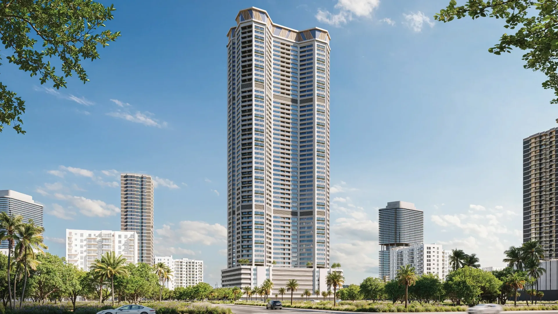 Infinity Tower residential amenities in Ajman