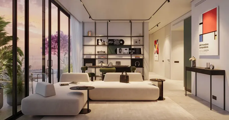 Interior at Interstellar Tower in JVT (Jumeirah Village Triangle) Dubai