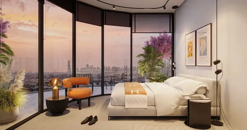 Interior at Interstellar Tower in JVT (Jumeirah Village Triangle) Dubai