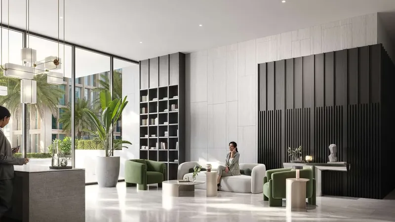 Lobby at IR1DIAN Park 2 in JVC (Jumeirah Village Circle) Dubai