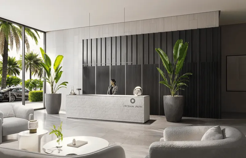 Lobby at IR1DIAN Park in JVC (Jumeirah Village Circle) Dubai
