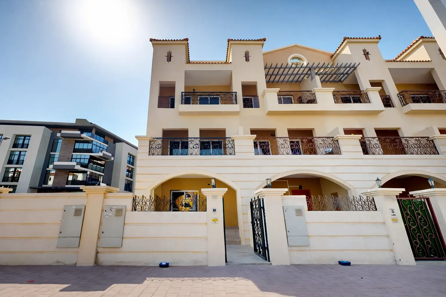 Exterior at Iris Park in JVC (Jumeirah Village Circle) Dubai