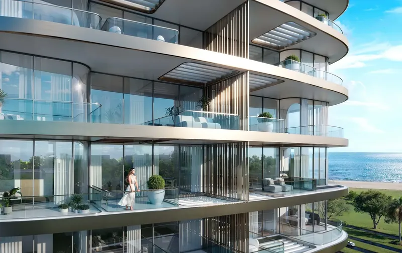 Exterior at Isla Private Residences in Dubai Islands Dubai