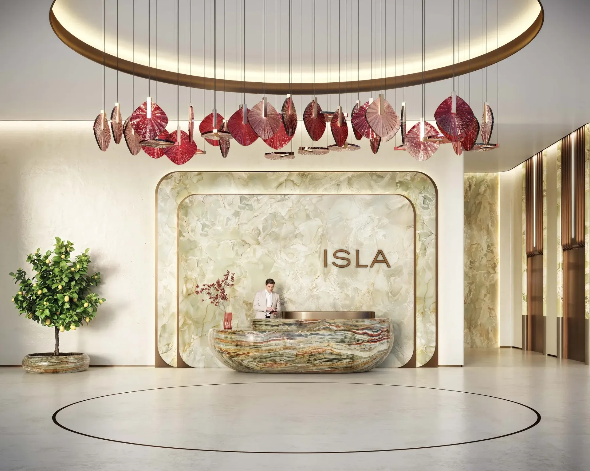 Chaimaa Holding Isla Private Residences Lobby