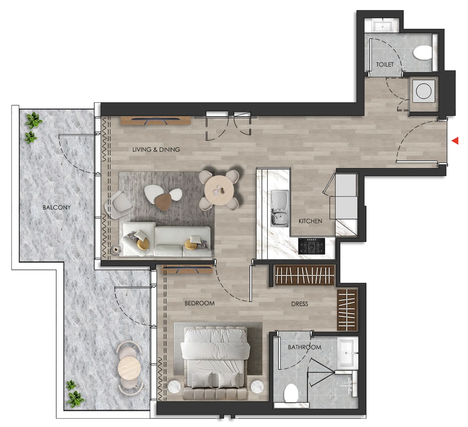 Range Developments Island Heights floor plan