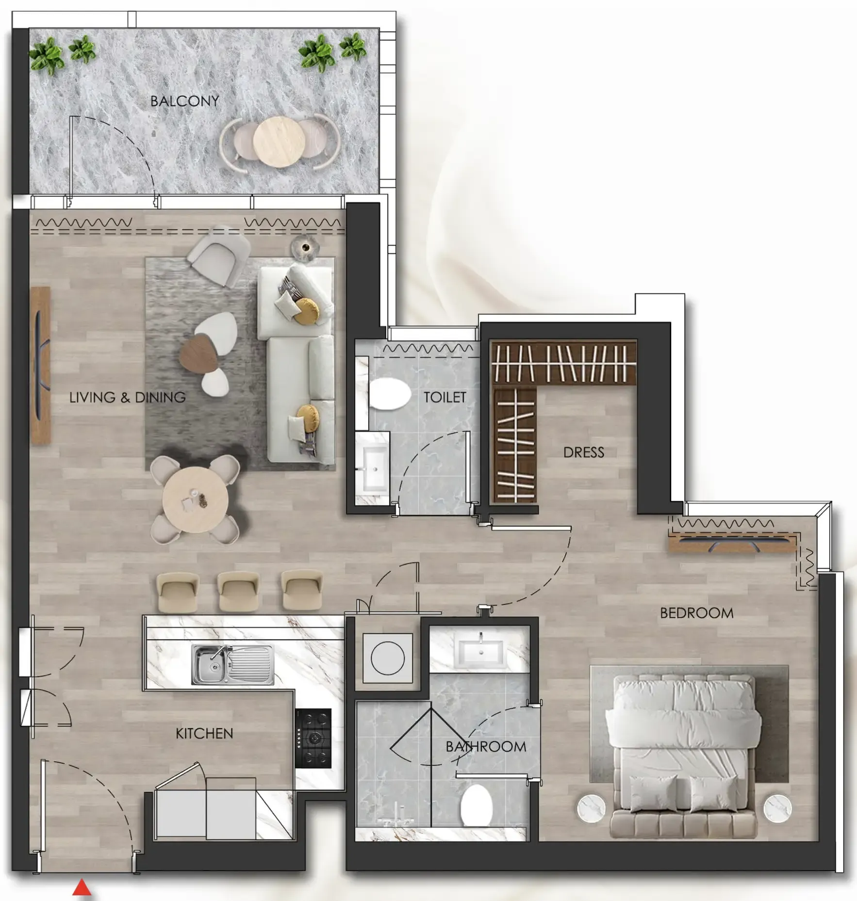 Range Developments Island Heights floor plan