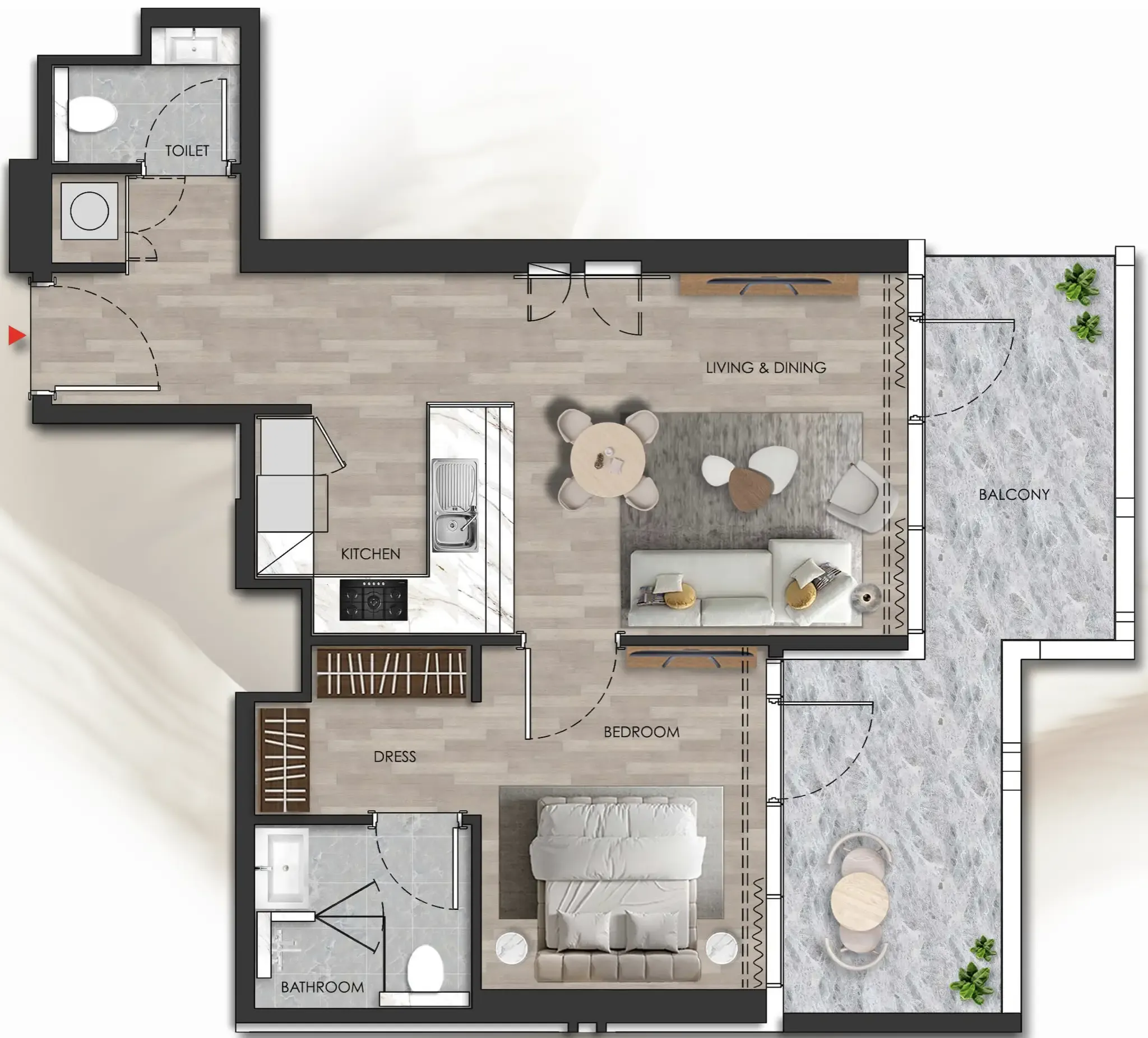 Range Developments Island Heights floor plan