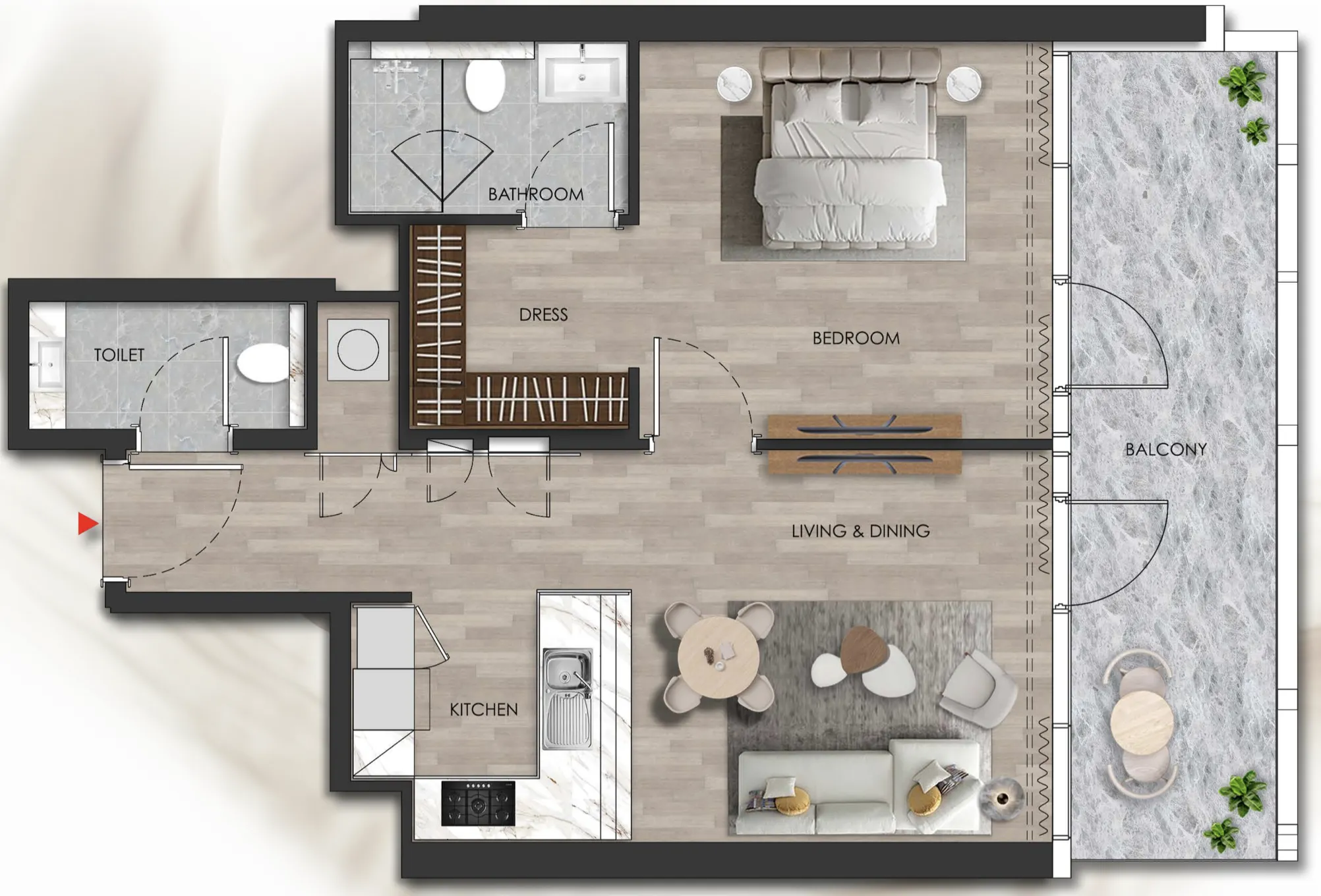 Range Developments Island Heights floor plan