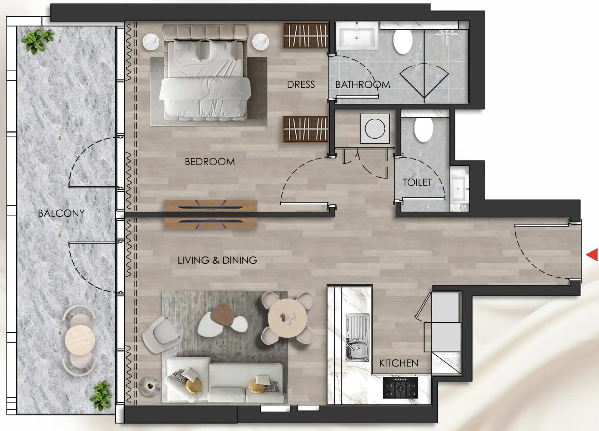 Range Developments Island Heights floor plan