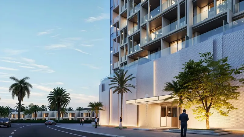 Exterior at Island Heights in Al Marjan Island Ras Al Khaimah
