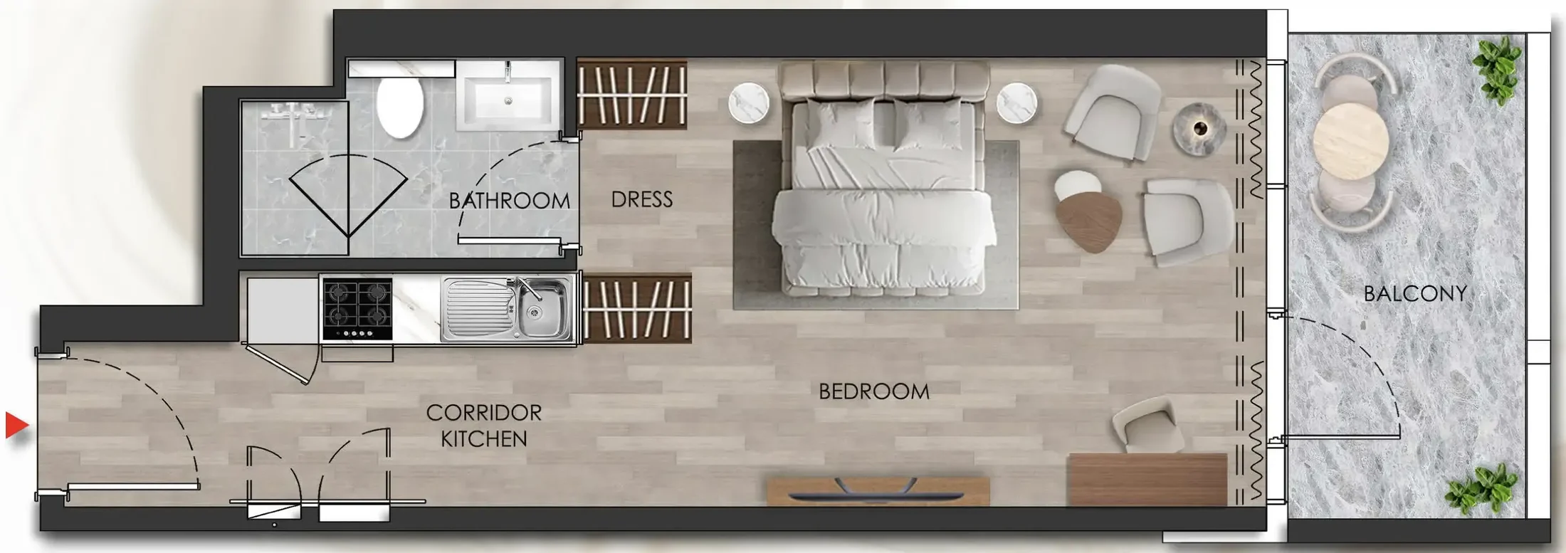 Range Developments Island Heights floor plan