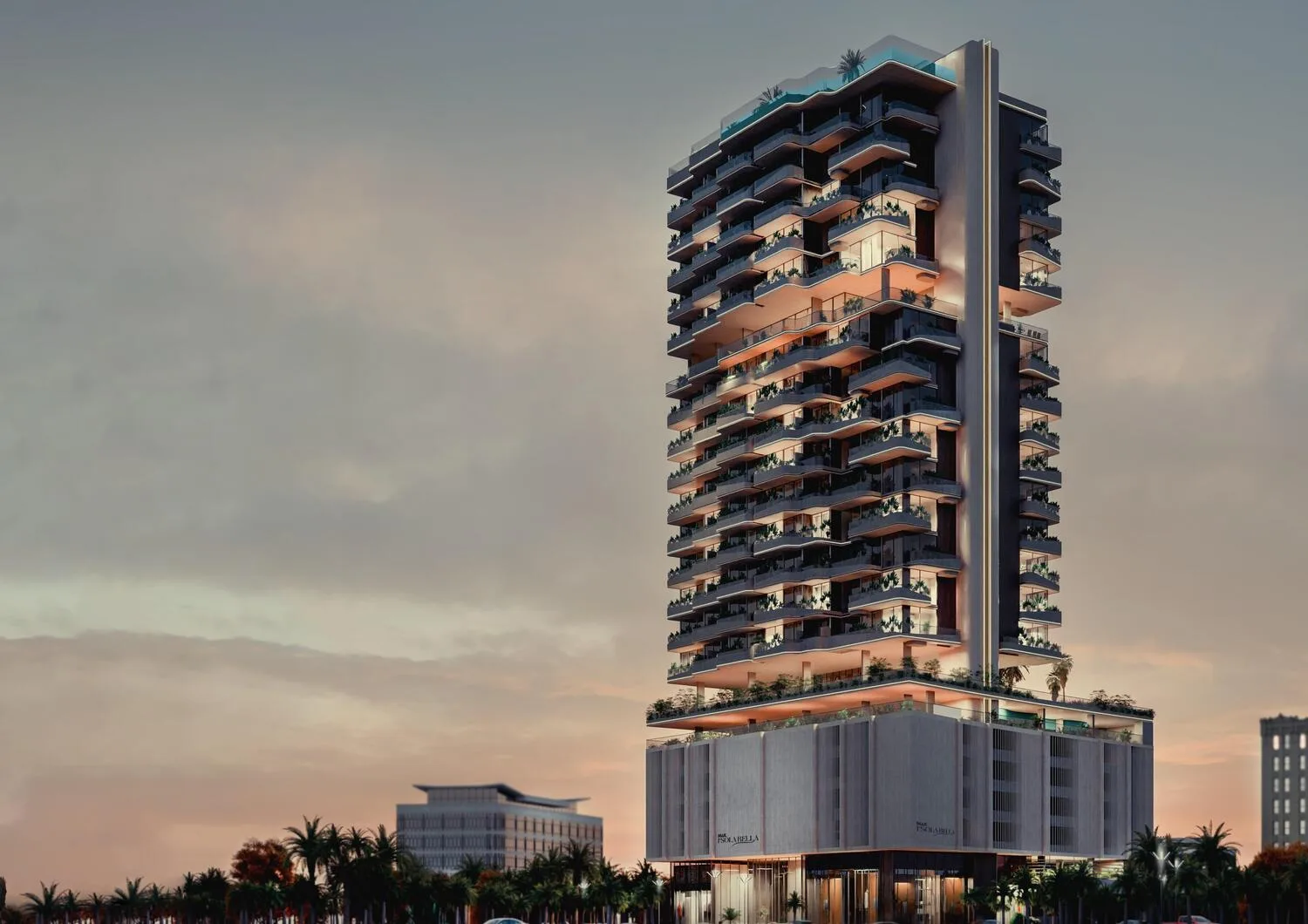 Exterior at I'Sola Bella in JVC (Jumeirah Village Circle) Dubai
