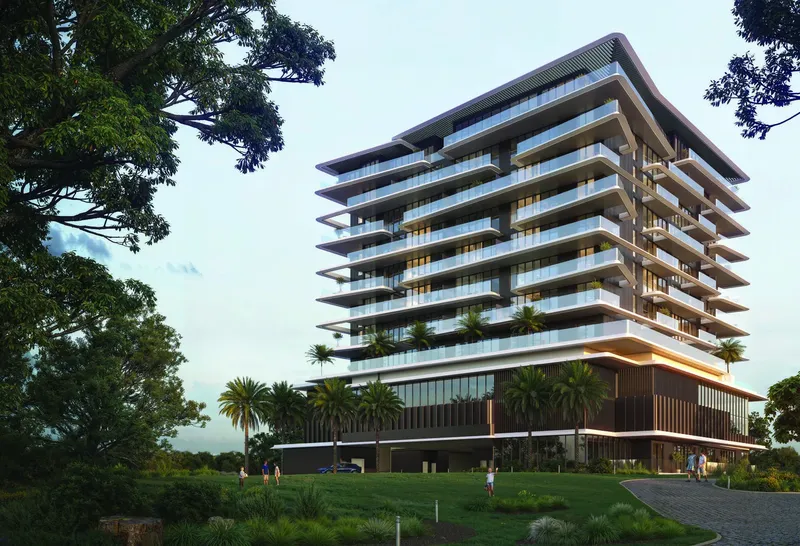 Exterior at Isolana Residences in Dubai Islands Dubai