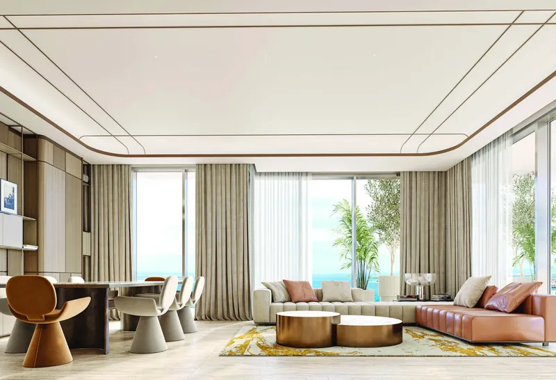 Interior at Isolana Residences in Dubai Islands Dubai