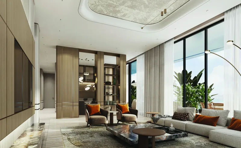 Interior at Isolana Residences in Dubai Islands Dubai