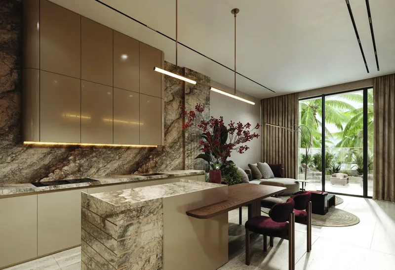 Interior at Isolana Residences in Dubai Islands Dubai