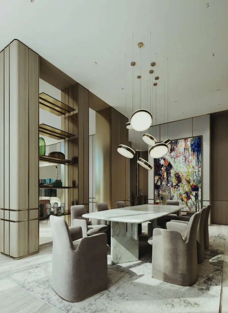 Interior at Isolana Residences in Dubai Islands Dubai